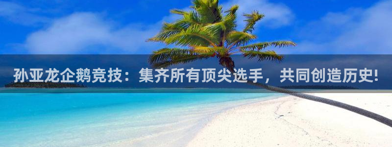 成都乐竞电竞：孙亚龙企鹅竞技：集齐所有顶尖选手，共同创造历史!